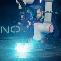 Bras de robot collaboratif articulé à 6 axes, cobot de haute précision pour les applications de soudage