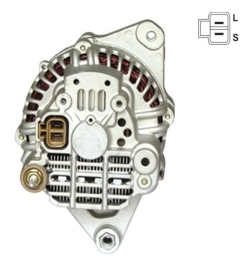 เครื่องกำเนิดไฟฟ้ากระแสสลับรถยนต์12V 90A 4 S OEM สำหรับ Mitsubishi <span class=keywords><strong>Galant</strong></span> VI [E3] 2.0 GTI 16V 4X4 SUV 13289 13249 - Product Image 6