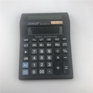 Joinus Dual Display Calculator 12 Digit Black Office Financial Desktop Calculator - Product Image 2