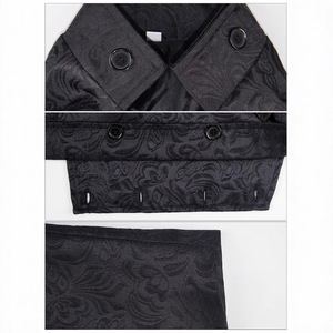 Veste <span class=keywords><strong>Steampunk</strong></span> Médiévale Renaissance pour <span class=keywords><strong>Homme</strong></span>, Costume de Pirate Viking, Smoking Gothique Formel - Product Image 2
