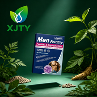 Complément alimentaire naturel de qualité supérieure pour la fertilité masculine, marque privée OEM, zinc, ginseng, CoQ10, inositol, antioxydant, amélioration de la qualité du sperme, pour hommes