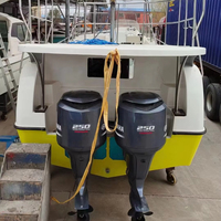 Grandsea 10.7m matériau en fibre de verre, bateau de parasol à grande vitesse avec parasol à vendre