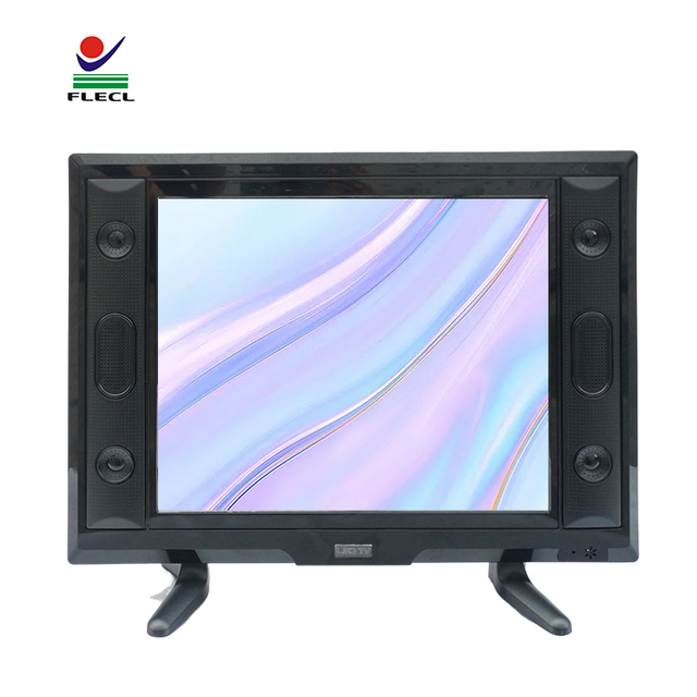 LED TV 110V to 240V 24 Inch Televis DC LCD Tvs With AC Adaptor for Home Hotel