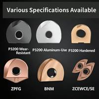 Inserts à bout sphérique demi-rond T2139 ZPFG BNM pour outils de tournage R6 R8 R10 pour l'usinage de l'aluminium
