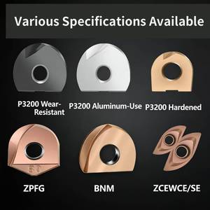 Inserti a Mezza Sfera T2139 ZPFG <span class=keywords><strong>BNM</strong></span>, Inserti per Lame R6 R8 R10 per Lavorazione dell'Alluminio - Product Image 2
