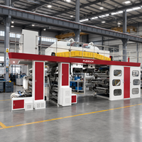Machine d'impression flexographique haute précision multicolore à impression centrale pour emballages souples en PE, BOPP, PET et feuille d'aluminium