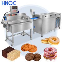 Machine de tempérage et d'enrobage linéaire automatique pour chocolat HNOC - Prix de la ligne d'enrobage de chocolat