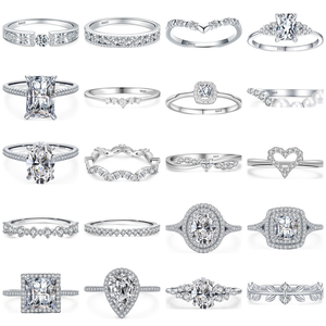 Anillos de Plata de <span class=keywords><strong>Ley</strong></span> 925 Profesionales al por Mayor para Vendedores en Línea, Joyería Directa de Fábrica, Anillos de Plata - Product Image 1