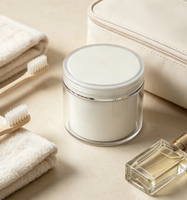 Pots à crème de grande capacité de 200 ml avec col de 89 mm, contenants cosmétiques vides de 200 g pour le remplissage de lotion corporelle