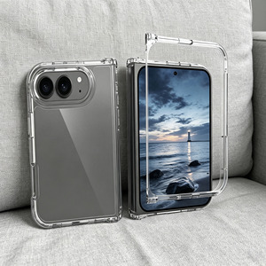 Per <span class=keywords><strong>iPhone</strong></span> 18 Fold, Custodia Trasparente Sottile Anti-Ingiallimento in PC+TPU, Custodia Antiurto per <span class=keywords><strong>iPhone</strong></span> 18 Ultra, Custodie per Cellulari con Basso MOQ - Product Image 1