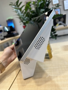 10.1 inch <span class=keywords><strong>Android</strong></span> giá Checker máy với <span class=keywords><strong>QR</strong></span> Mã máy quét mã vạch đọc giá thiết bị hiển thị - Product Image 4