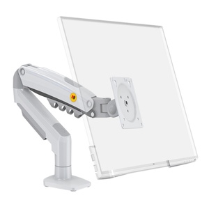 <span class=keywords><strong>Support</strong></span> d'<span class=keywords><strong>écran</strong></span> Kelmy <span class=keywords><strong>en</strong></span> alliage d'aluminium noir, <span class=keywords><strong>réglable</strong></span> <span class=keywords><strong>en</strong></span> <span class=keywords><strong>hauteur</strong></span>, avec inclinaison de 65° pour moniteurs LED/LCD de 2 à 9 kg et 17 pouces, fixation de bureau, modèle exclusif - Product Image 5