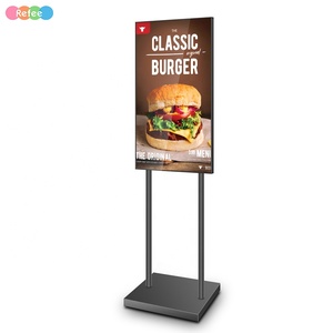Refee Portable <strong>Digital</strong> Poster Lcd Signage Android Wifi Smart Advertising Panel <strong>Sign</strong> Display Screen <strong>Digital</strong> Signage - Product Image 2