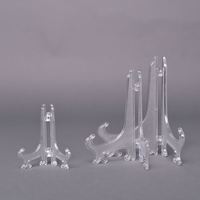 Artliving chevalets en plastique transparent ou supports de plaque pour afficher des images ou d'autres articles mariage décoration de la maison table d'anniversaire