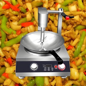 Marmite à sauté électromagnétique automatique marmite de chauffage de remplissage de pâtisserie avec mélangeur machine de cuisson de légumes à usage domestique - Product Image 1