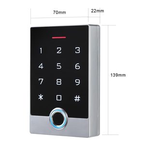 Caja Metálica Impermeable IP68 Teclado De Control De Acceso Independiente Con Interfaz Wiegand De 26 Bits Para Tarjeta Rfid De 125khz I.594022627