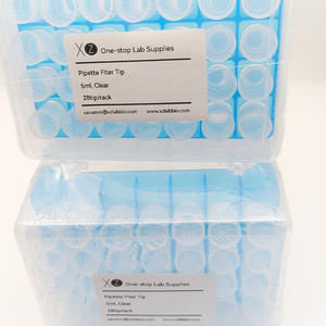Puntas de Pipeta de Plástico de 5 ml con Filtro, Paquete de Laboratorio, 28 Puntas/Soporte, Gran Venta - Product Image 6