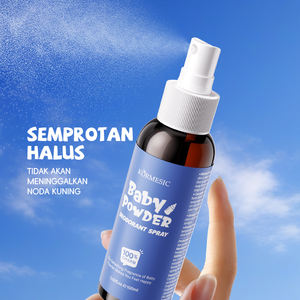 KORMESIC <span class=keywords><strong>Desodorante</strong></span> en Aerosol con Fragancia Refrescante de 100 ml, Certificado por Bpom, Marca Privada al por Mayor, para Dejar el Cuerpo y la Mente Felices, Polvo para Bebés - Product Image 5