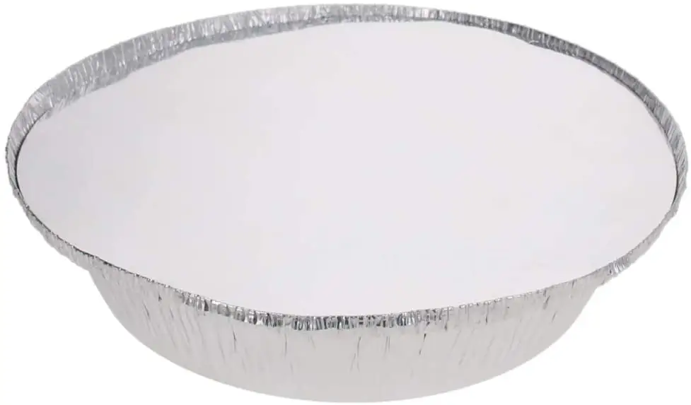 7 8 9 10 Poêle ronde en aluminium Récipients de cuisson jetables Plaque/plateau en aluminium avec couvercle