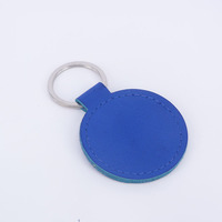 Petits accessoires en cuir, cadeau pour femmes, porte-clés rond, porte-clés en cuir sur mesure, porte-clés en alliage de zinc, cuir PU CN;GUA
