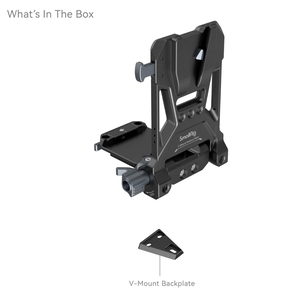 Nhỏ Giàn Khoan 4505 Hợp kim nhôm V-mount Battery Mount tấm Phụ Kiện máy ảnh - Product Image 6