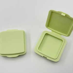 Màu Xanh Lá Cây Hộp Cổ <span class=keywords><strong>Mini</strong></span> Nhỏ Gọn Bột Trường Hợp Rỗng <span class=keywords><strong>PP</strong></span> Nhựa Nhỏ <span class=keywords><strong>Container</strong></span> Cho Lỏng Bột Đỏ Mặt - Product Image 3