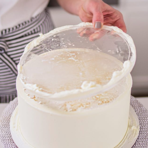 Décorations de mariage personnalisées moules bases outils support cercle rond gâteau planche disques clair acrylique <span class=keywords><strong>disque</strong></span> pour gâteaux - Product Image 4