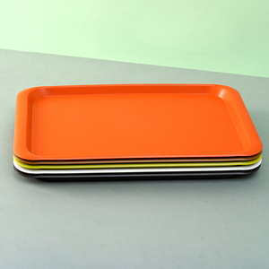 Factory Direct sale custom size 809PP <strong>plastic</strong> <strong>tray</strong> Reusable <strong>Plastic</strong> Fast Food Hotel Restaurant Serving <strong>Tray</strong> - Product Image 2