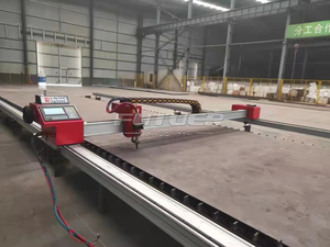 Tavolo da Taglio al Plasma a Grandezza Naturale con Gantry - Tagliatrice al Plasma ad Aria Inverter Cut 100 per Taglio Industriale di Metalli - Product Image 2