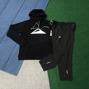 Felpe sportive di marca di alta qualità, set di <span class=keywords><strong>abbigliamento</strong></span> <span class=keywords><strong>sportivo</strong></span> casual unisex alla moda e di tendenza, vestibilità ampia e snellente, vendita all'ingrosso. - Product Image 1