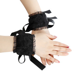 Manette <span class=keywords><strong>in</strong></span> Pizzo BDSM per Giochi di Coppia, Polsiere Sexy per Preliminari per Adulti - Product Image 2