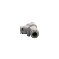 Connecteur pneumatique en T de type PE E 6 mm, raccords rapides en plastique, types de raccords pour tuyaux d'air