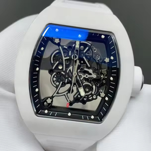 055 Ceramic Mechanical <b>Watch</b>, Luxury Designer Mechanical <b>Watch</b>, High-Quality Barrel-Shaped Automatic Movement <b>Watch</b> - Product Image 3