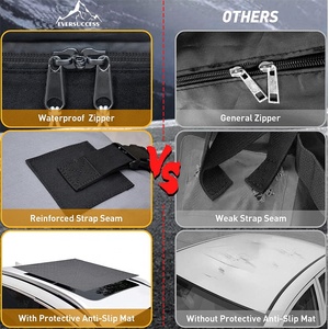 Nhà Máy Tùy Chỉnh Hàng Hóa Túi Công Suất Lớn Polyester Phổ Mái Tàu Sân Bay Hành Lý Lưu Trữ Không Thấm Nước Xe Thân Cây Giải Pháp Lưu Trữ - Product Image 4