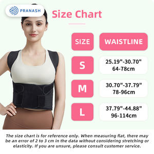 पीठ दर्द मुद्रा सुधार के लिए शुद्ध काला एर्गोनोमिक मुद्रा सुधार के लिए - Product Image 6