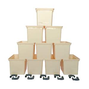 Idroponica sistema di coltivazione di plastica Bato olandese secchio secchi di plastica per la vendita per le grandi radici ortaggi - Product Image 3