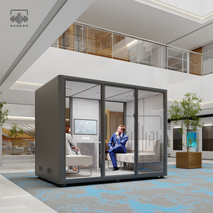 <span class=keywords><strong>Coworking</strong></span> Space Meeting Pod Silent Office Pod Cabina de habitación privada Cabina de teléfono de oficina pequeña para área de trabajo de oficina privada - Product Image 1