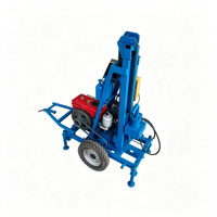 Machine de forage de puits peu profonds de haute qualité montée sur remorque
