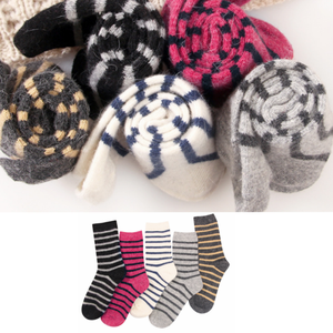 Calzini Pelosi 2026, Calzini Termici in Lana Merino e Angora, Calzini Caldi in Lana per Donna - Product Image 2