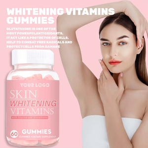 Complément Anti-Âge OEM : Gommes Éclaircissantes pour la Peau au Collagène Marin et Vitamines, Bonbons Oursons Saveur Fraise pour un Teint Lumineux - Product Image 3