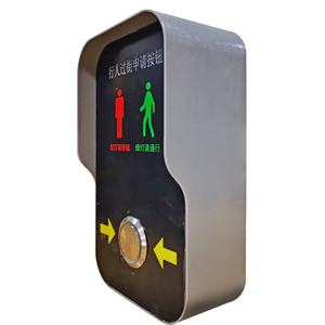 Luci e linguaggio a LED combinati con promemoria intelligente per i pedoni per richiedere un sistema di pulsanti agli incroci - Product Image 4