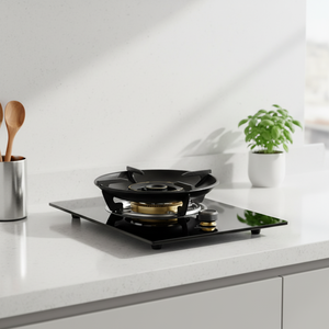 Cocina <span class=keywords><strong>de</strong></span> Gas Portátil para Exteriores, Superficie <span class=keywords><strong>de</strong></span> Cerámica/Vidrio, Encendido por Pulsador, Protección Contra Apagado <span class=keywords><strong>de</strong></span> Llama, Diseño Integrado/Portátil, Energía <span class=keywords><strong>de</strong></span> Gas LPG - Product Image 1