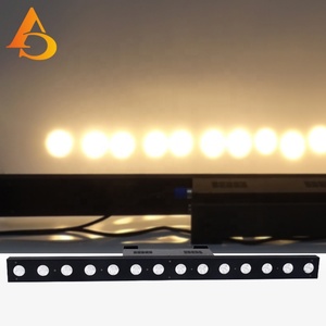 Luz LED de pared DMX de aluminio de 14 piezas con iluminación blanca cálida, luces DJ para discoteca - Product Image 2