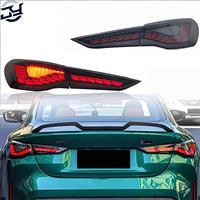 Nouvel ensemble de feux arrière LED JY de haute qualité, motif écailles de dragon, pour BMW Série 4 G22 G26 G82 M4GTS, installation Plug & Play