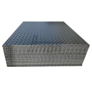 Tapis de protection temporaire pour chantier en UHMWPE, HDPE, PE, anti-corrosion et résistant à l'usure, 4x8, 15 mm, pour extérieur - Product Image 1