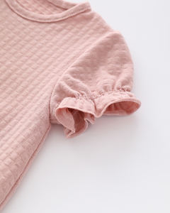 Ropa de Bebé 100% Algodón Verano 2022, Diademas con Lazo Gratis, Ropa Infantil de Color Sólido, Estilo Coreano, Mamelucos para Bebés Niñas - Product Image 4