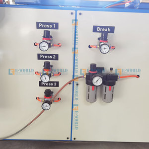 Semi-automatic <b>Laminated</b> Glass Cutting <b>Machine</b> PLC Control Dual Cutters Work Simultaneously to Guarantee Consistent Cutting Sell - Product Image 6