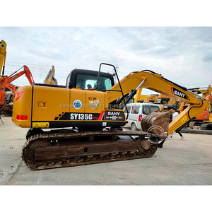 Produit efficace utilisé d'excavatrice hydraulique Sany SY135C Pro de 13 tonnes pour des projets de construction - Product Image 1
