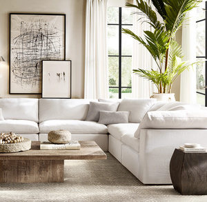 Ultra-comfortable Luxury Indoor Furniture Cloud Modular Upholstery Sectional Living Room <strong>Sofa</strong> - Product Image 1