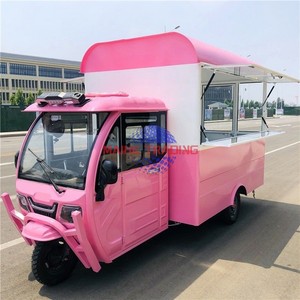 Remolque de Comida Móvil Todo en Uno, Carrito de Hot Dogs, Hamburguesas y Café para Catering al Aire Libre - Product Image 5